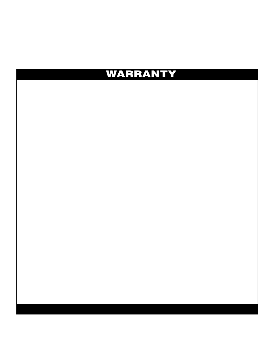 Warranty | Brinkmann 2700 User Manual | Page 32 / 32