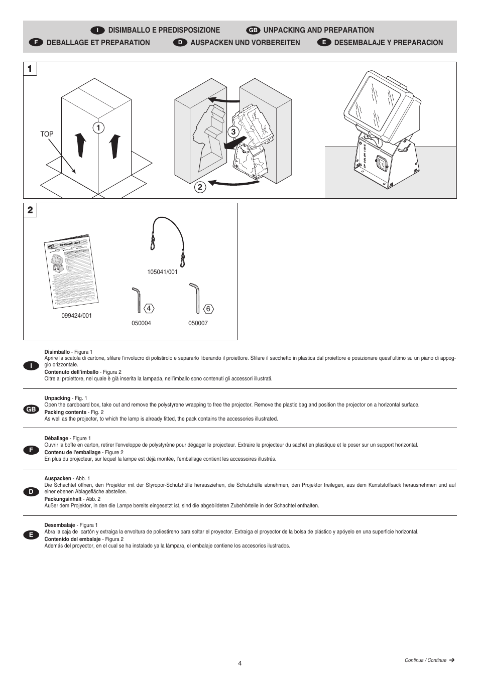 Clay Paky CP COLOR 150-E (CDM 150W) User Manual | Page 4 / 20
