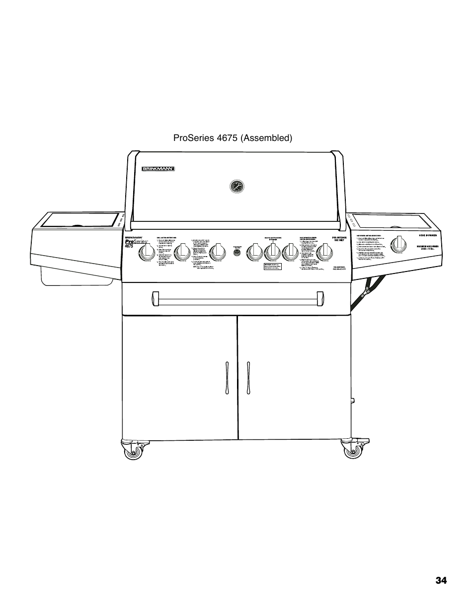 Brinkmann ProSeries 4675 User Manual | Page 35 / 36