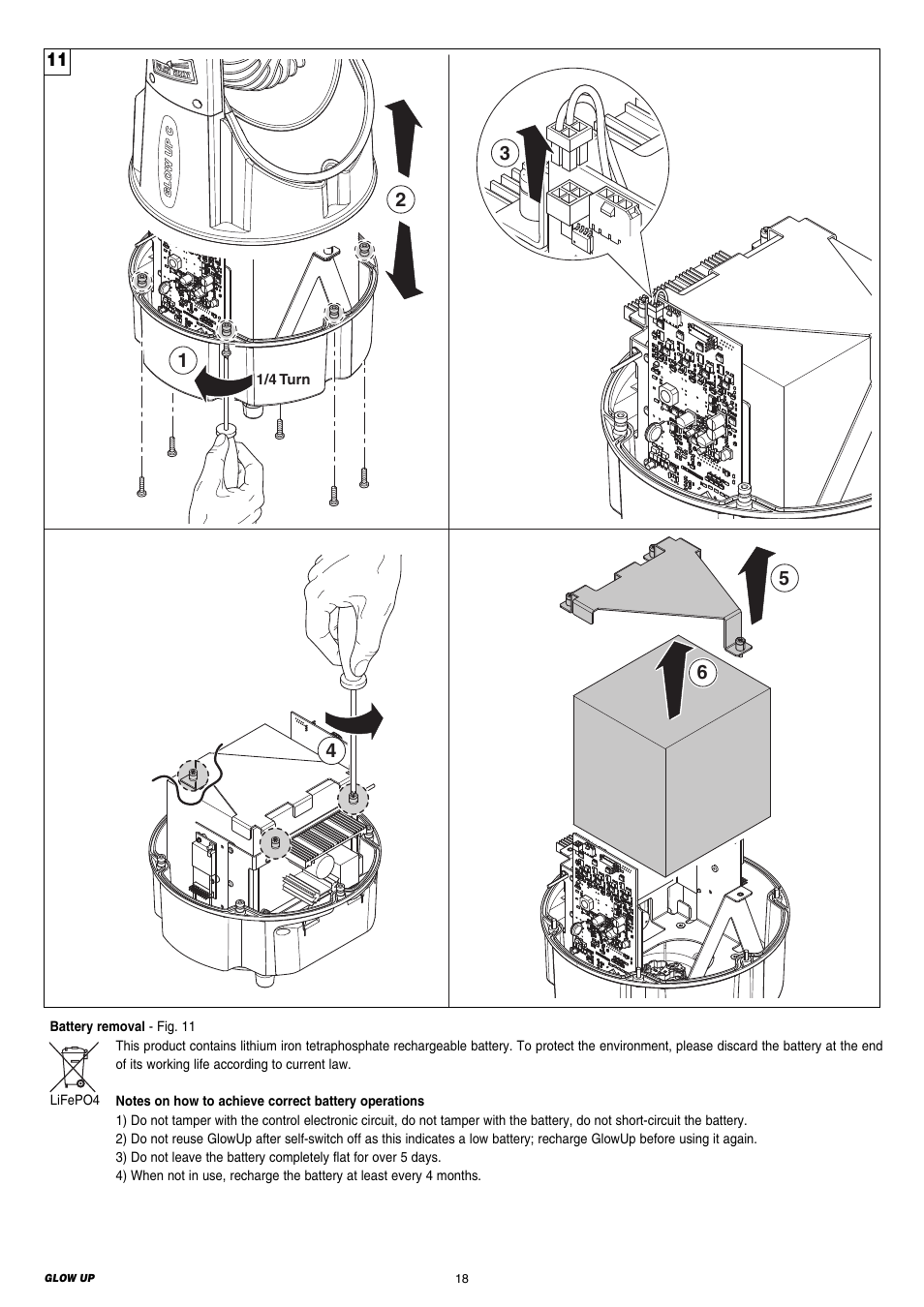 Clay Paky GLOW UP & FLIGHT CASE (F21230) User Manual | Page 18 / 24