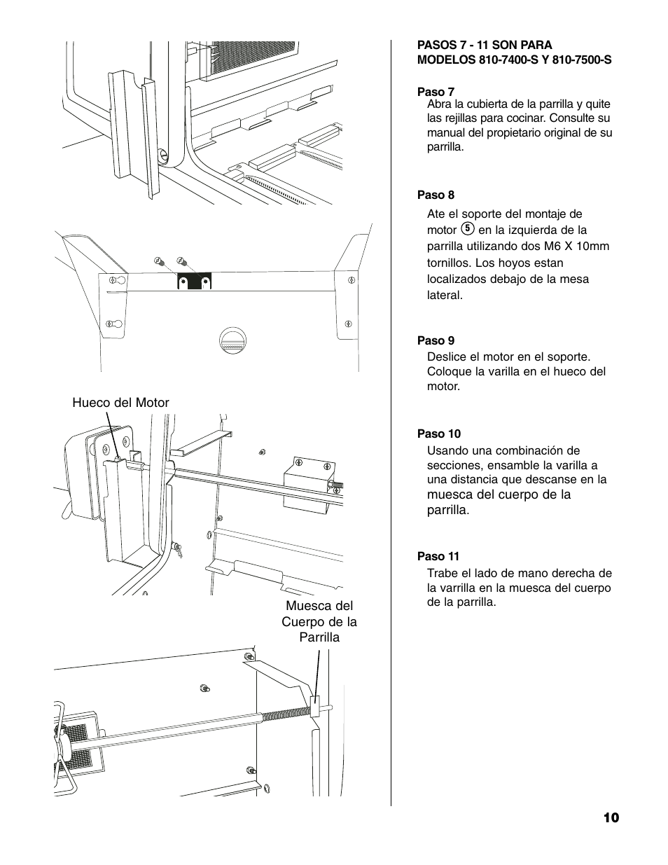 Brinkmann Charmglow Universal Rotisserie User Manual | Page 11 / 16