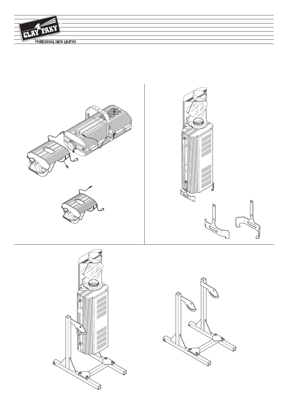 Golden scan hpe | Clay Paky GOLDEN SCAN HPE (HMI 1200) User Manual | Page 7 / 7