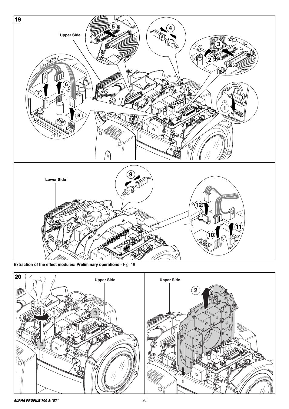 Clay Paky ALPHA PROFILE 700 ST (C61366) User Manual | Page 28 / 40
