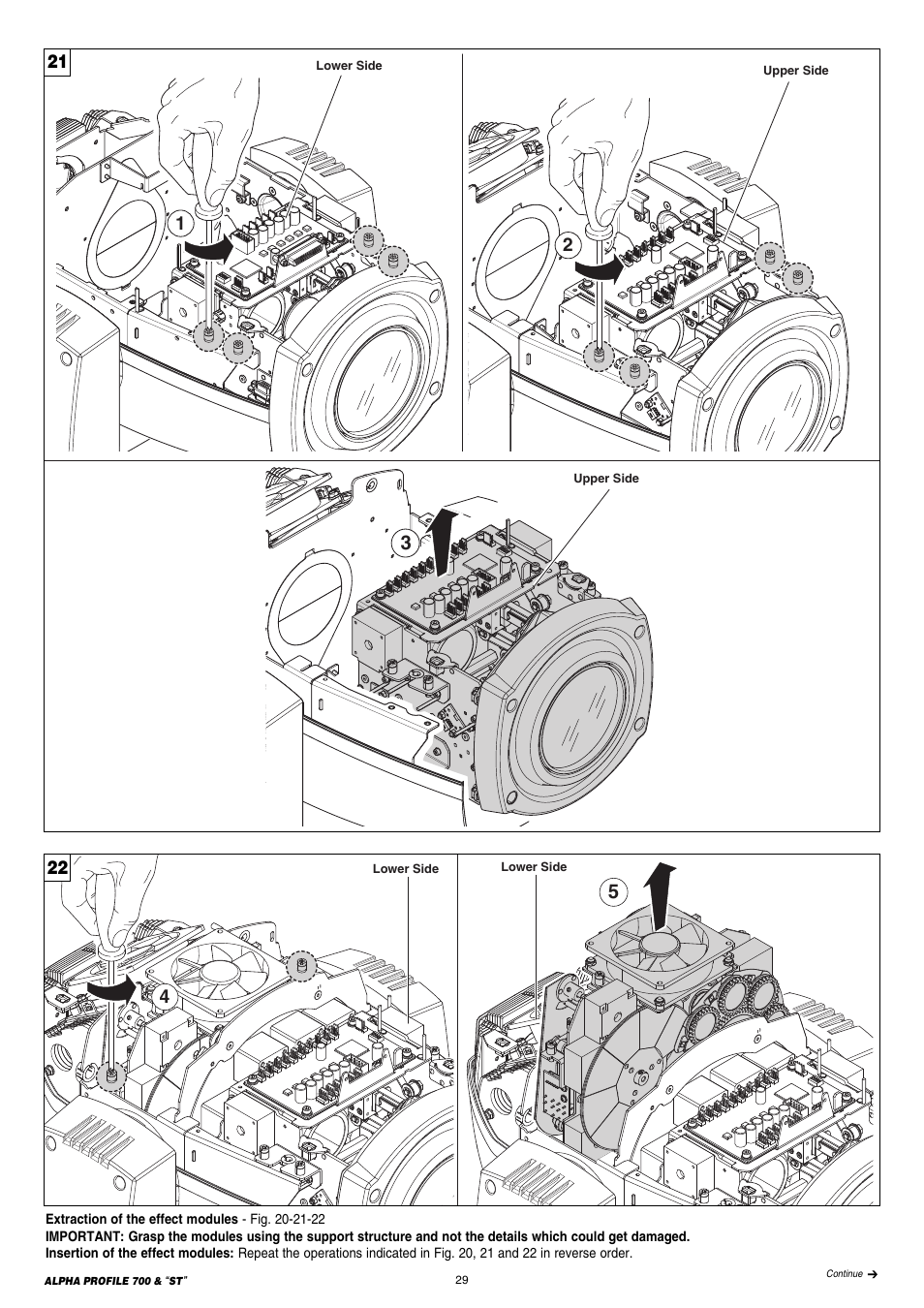 Clay Paky ALPHA PROFILE 700 ST (C61366) User Manual | Page 29 / 40