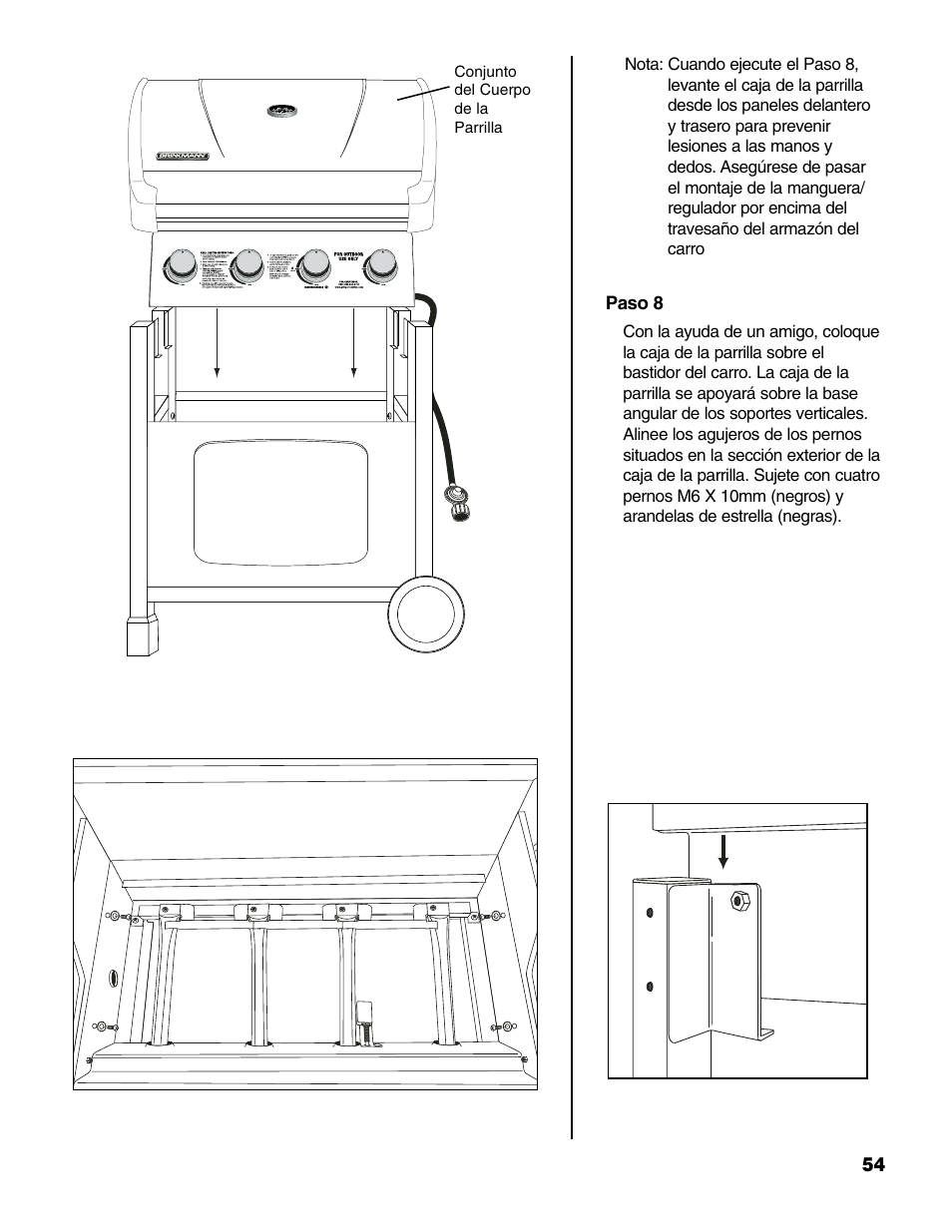 Brinkmann 4 Burner Gas Grill User Manual | Page 55 / 60