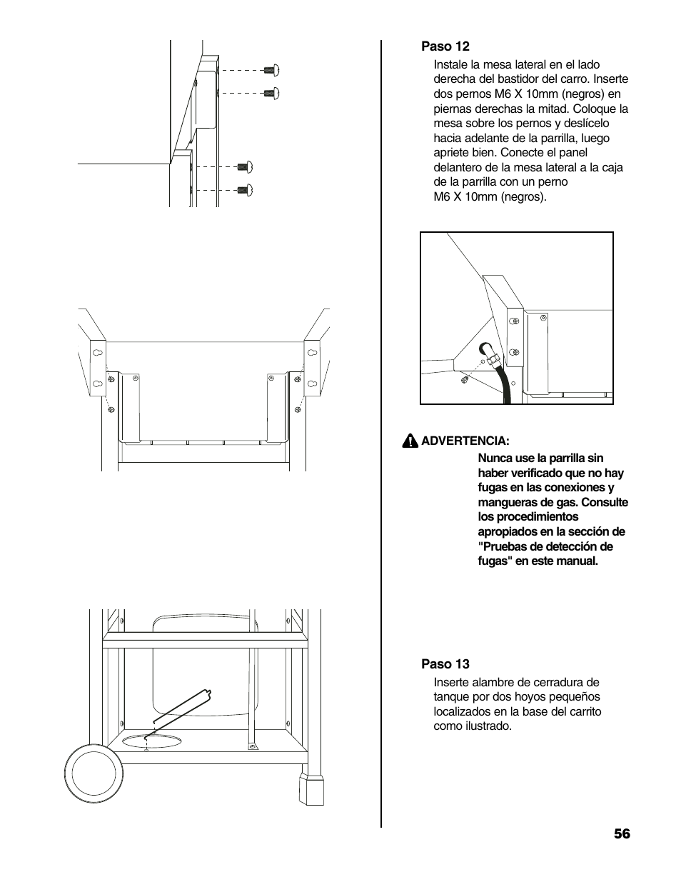 Brinkmann 4 Burner Gas Grill User Manual | Page 57 / 60