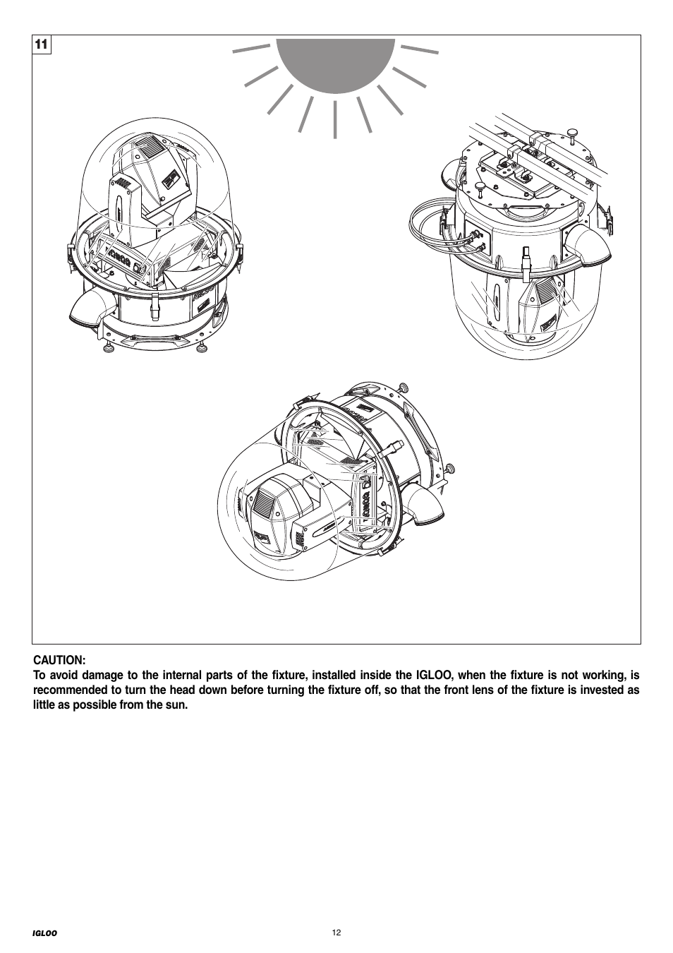 Clay Paky IGLOO EASY (C61198) User Manual | Page 12 / 16