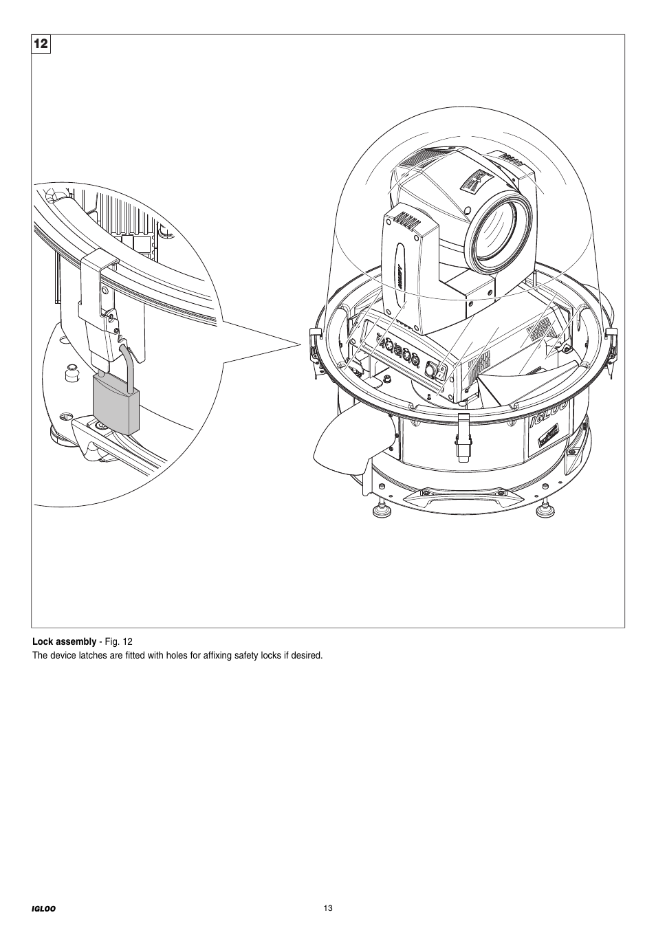 Clay Paky IGLOO EASY (C61198) User Manual | Page 13 / 16