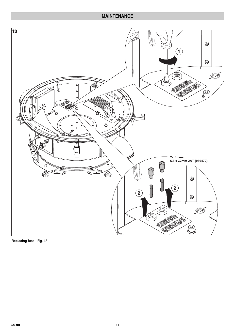 Clay Paky IGLOO EASY (C61198) User Manual | Page 14 / 16
