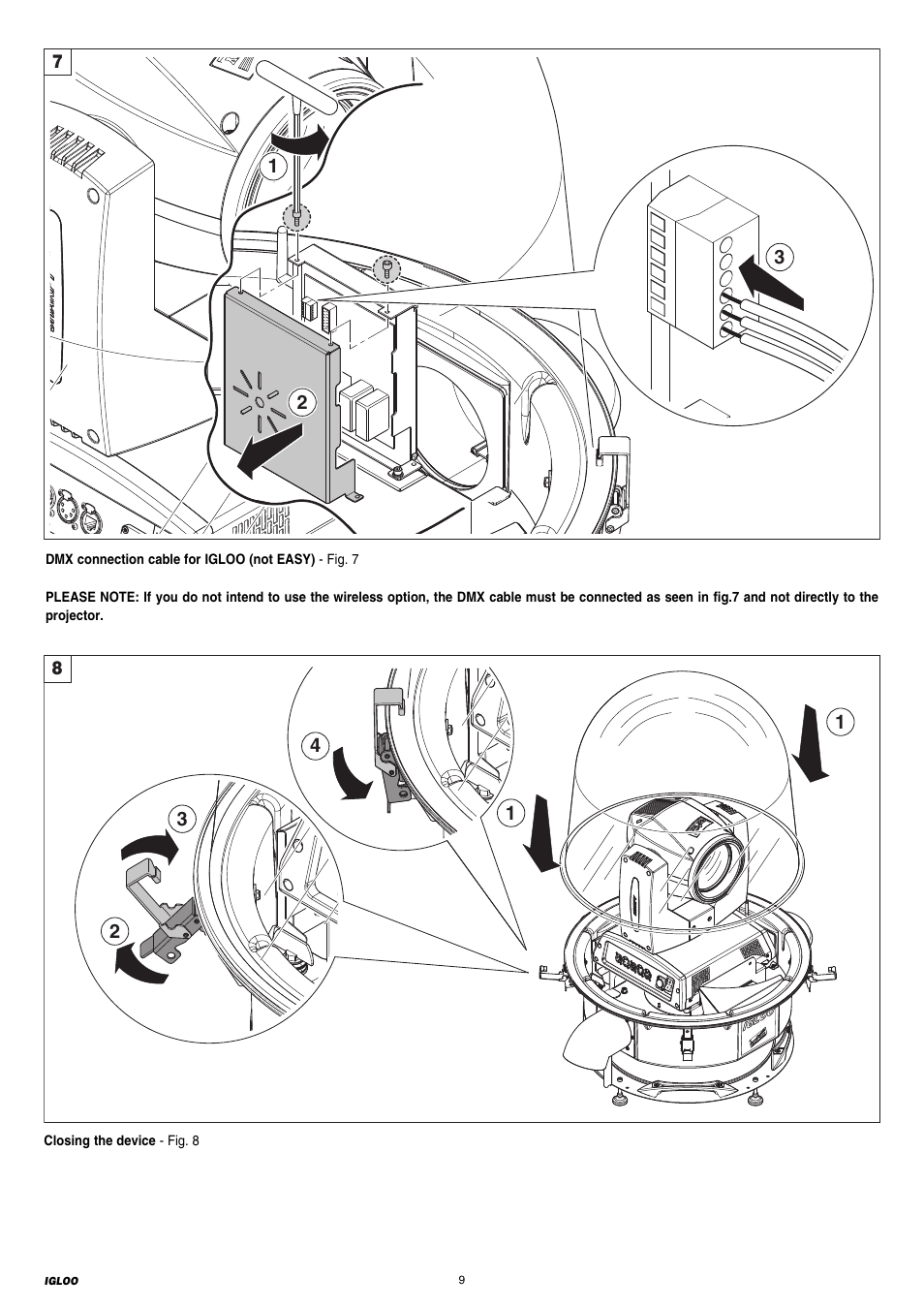 Clay Paky IGLOO EASY (C61198) User Manual | Page 9 / 16