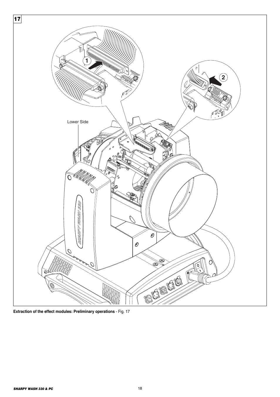 Clay Paky SHARPY WASH 330 PC (C61379) User Manual | Page 18 / 28