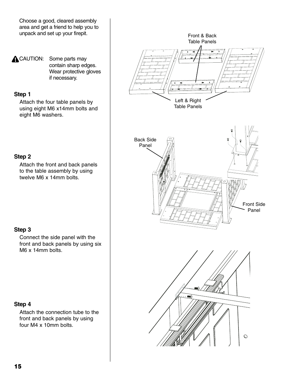 Brinkmann Gas FirePit User Manual | Page 16 / 40