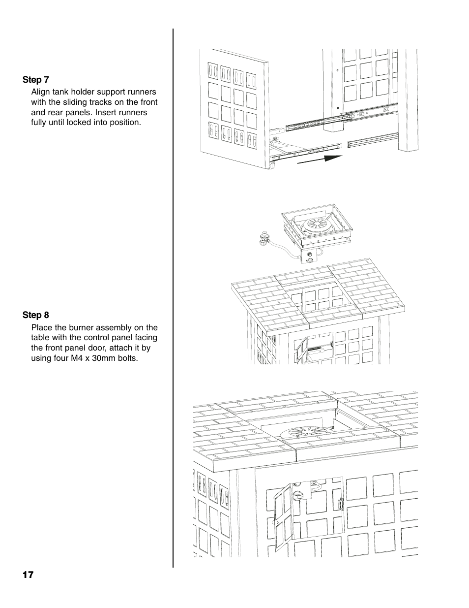 Brinkmann Gas FirePit User Manual | Page 18 / 40