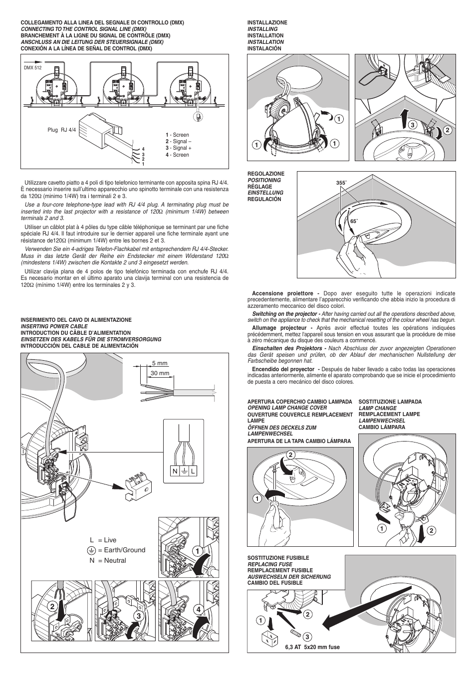 Clay Paky POINT IN (12V 50W) User Manual | Page 2 / 4