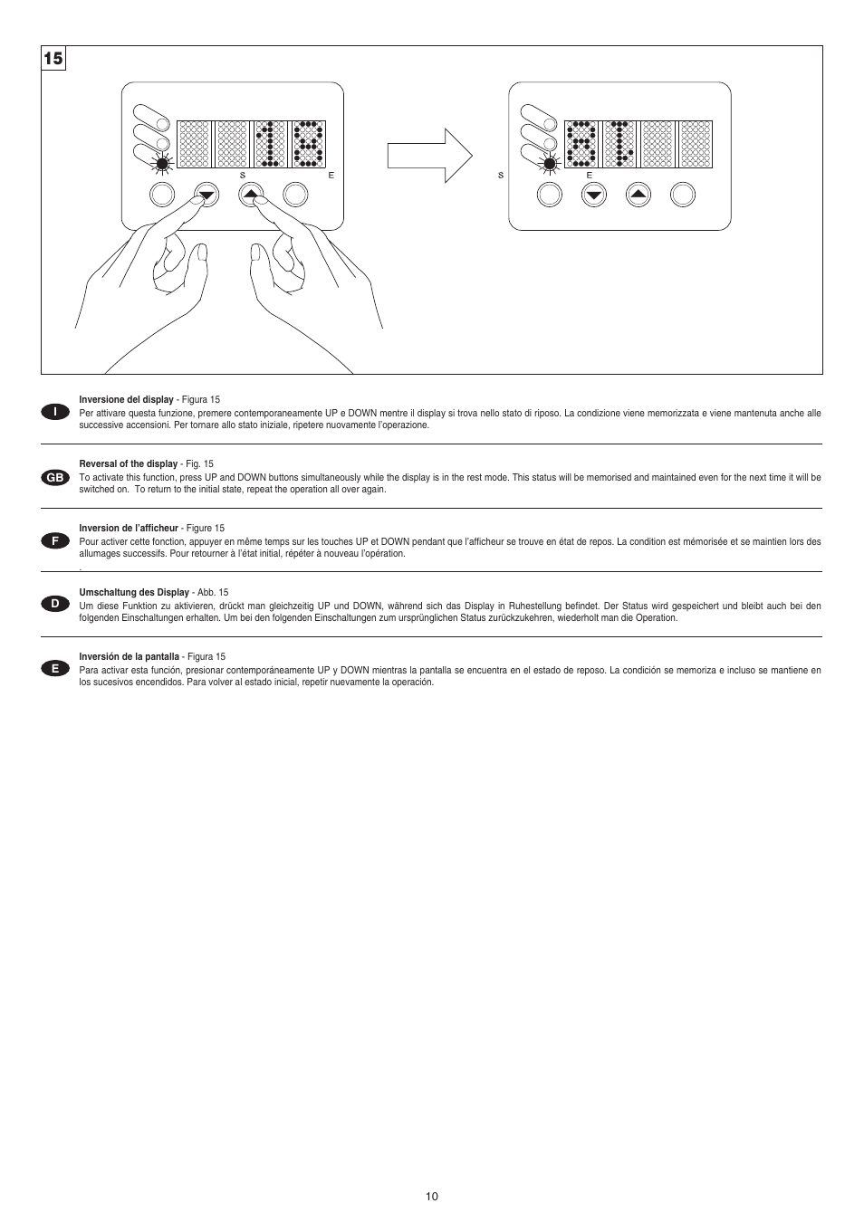 Clay Paky STAGE PROFILE PLUS SV AE (C61049) User Manual | Page 10 / 40