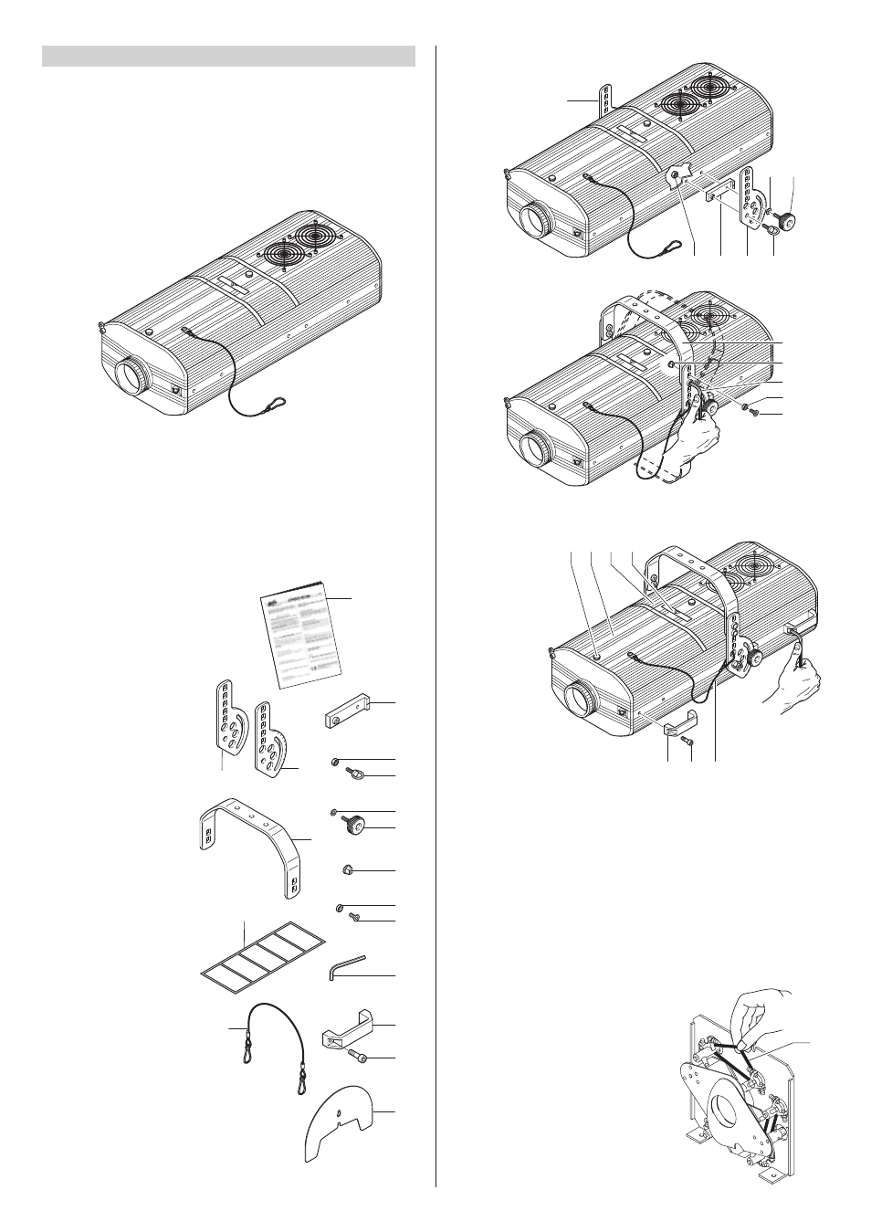Clay Paky STAGE SCAN (HMI 1200) User Manual | Page 2 / 7