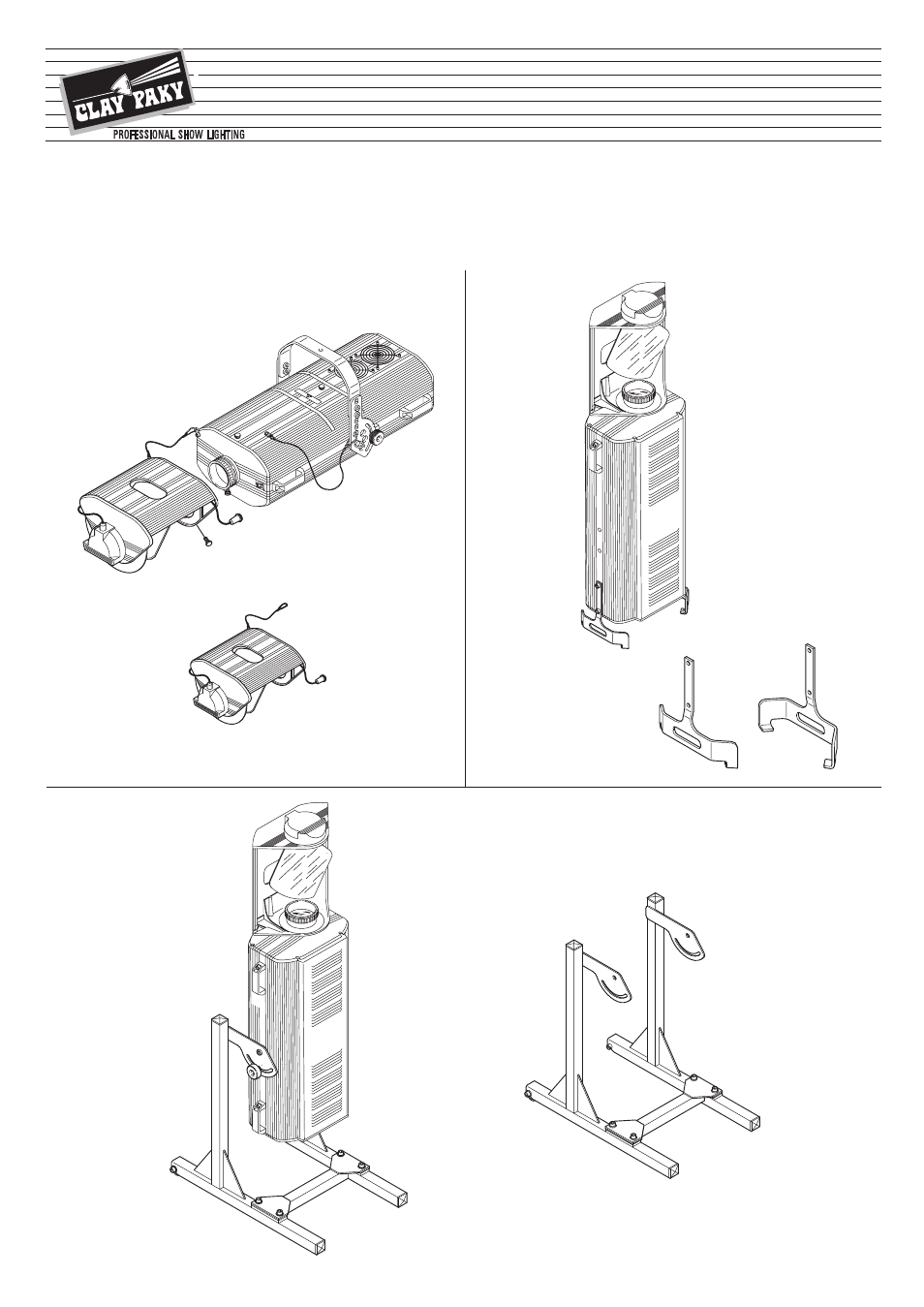 Stage scan | Clay Paky STAGE SCAN (HMI 1200) User Manual | Page 7 / 7