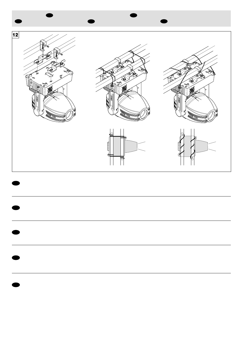 Clay Paky STAGE ZOOM 1200 (HMI 1200W/S) User Manual | Page 7 / 17