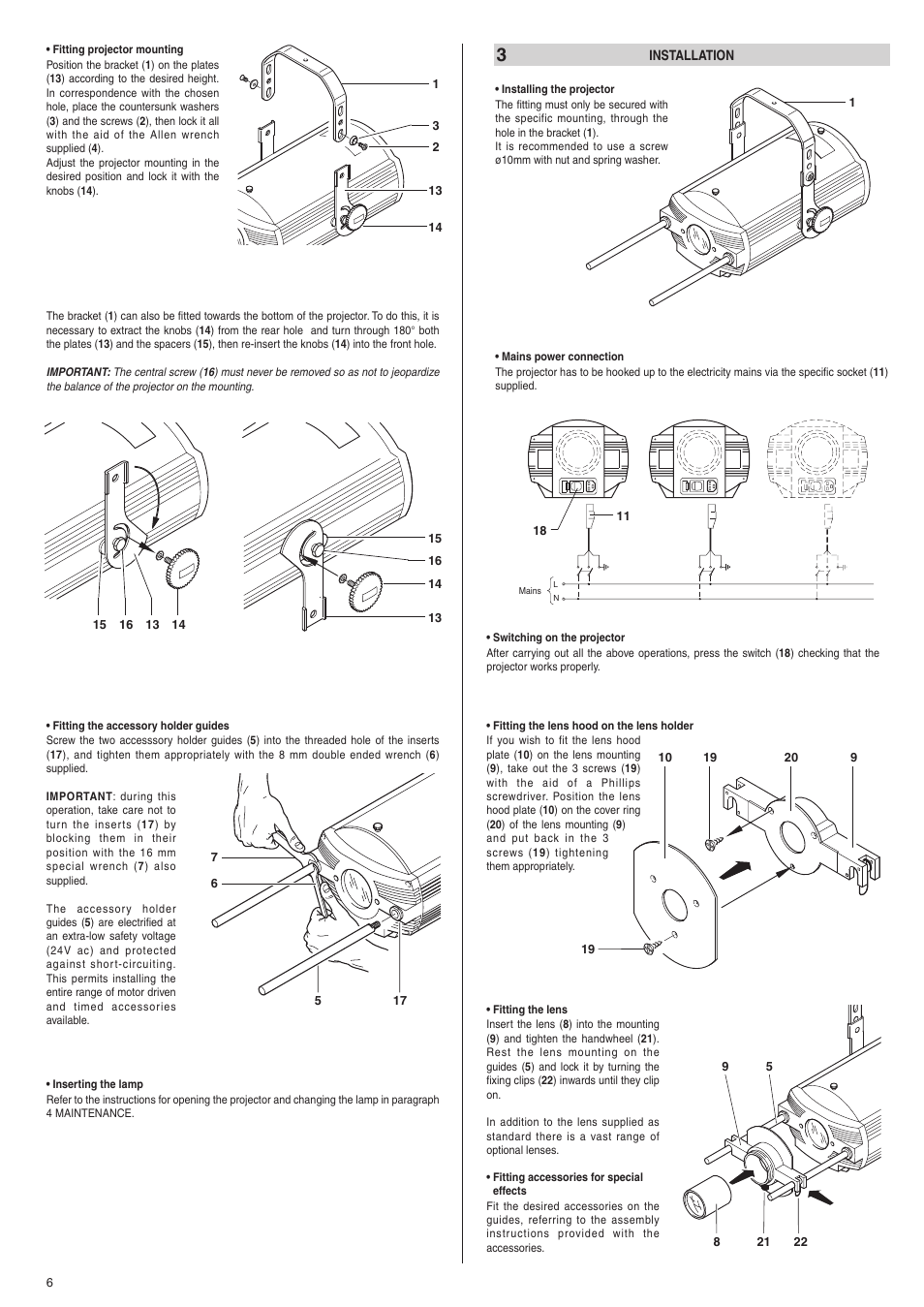 Clay Paky V.I.P. 150 PFC (HQI-T 150) User Manual | Page 2 / 4