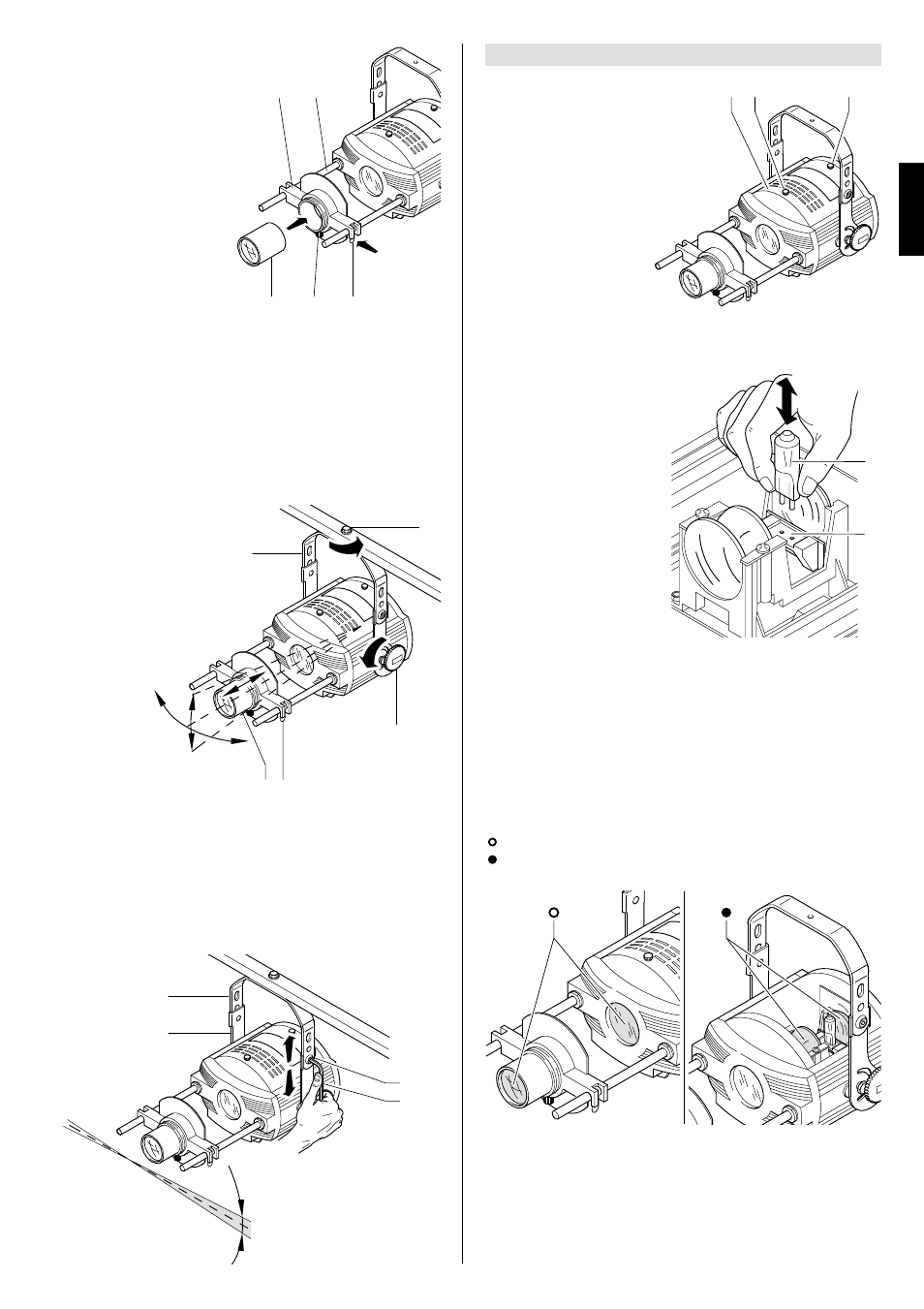 English | Clay Paky V.I.P. 250 ALO / ST (24V 250W) User Manual | Page 3 / 4