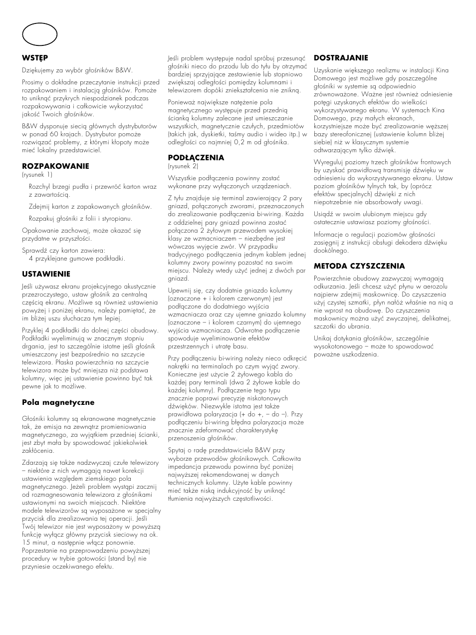 Bowers & Wilkins CDM CSE User Manual | Page 14 / 20