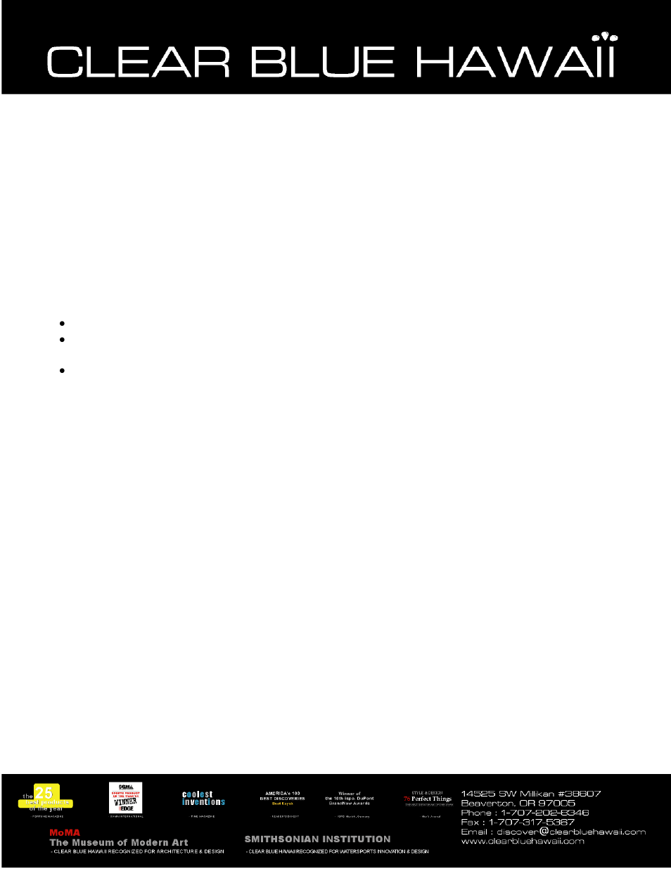 Clearblue NAPALI User Manual | Page 9 / 10
