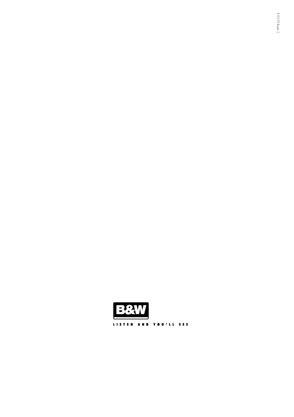 Bowers & Wilkins CDM 2 SE User Manual | Page 24 / 24