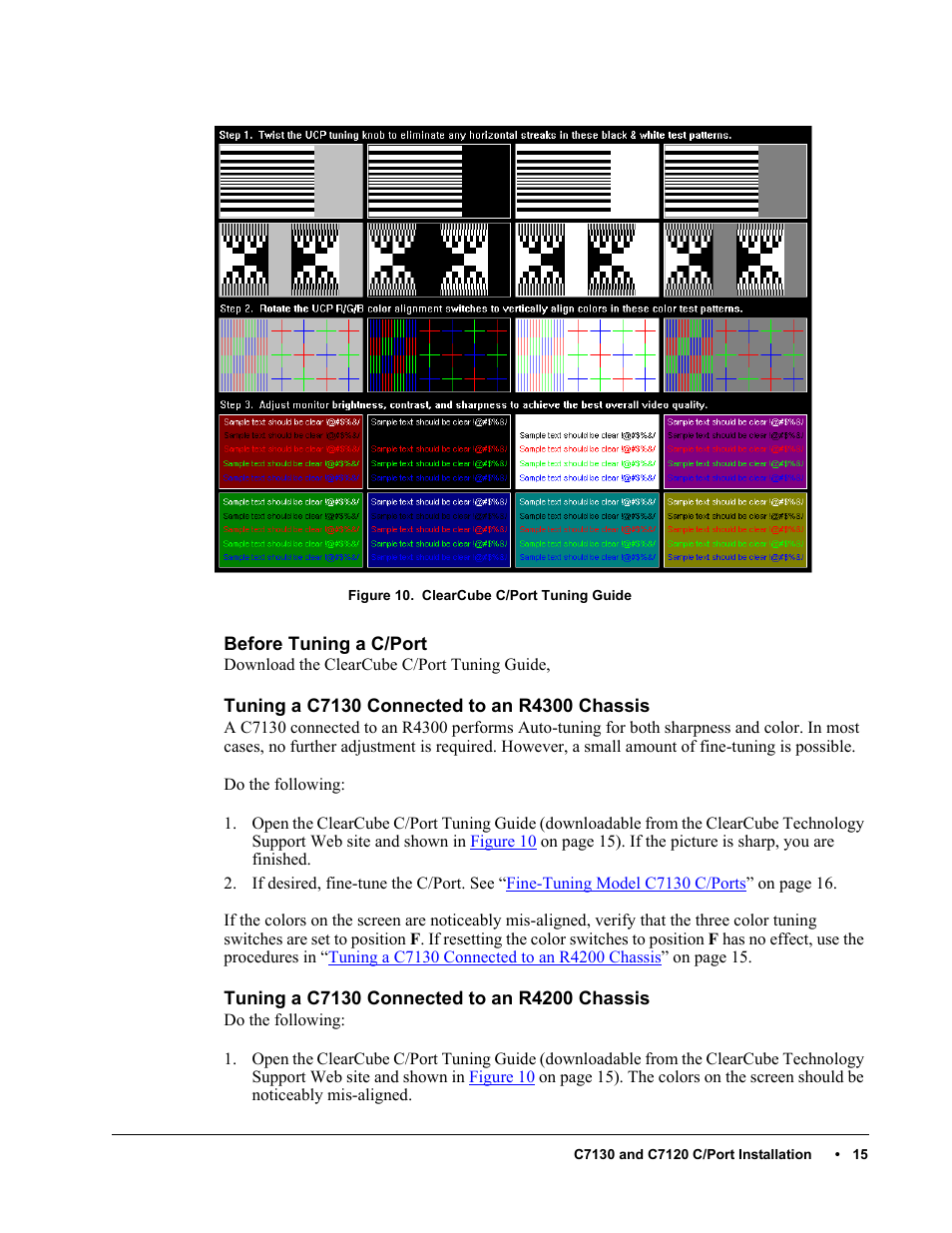 ClearCube C/Port & MVX User Manual | Page 25 / 60