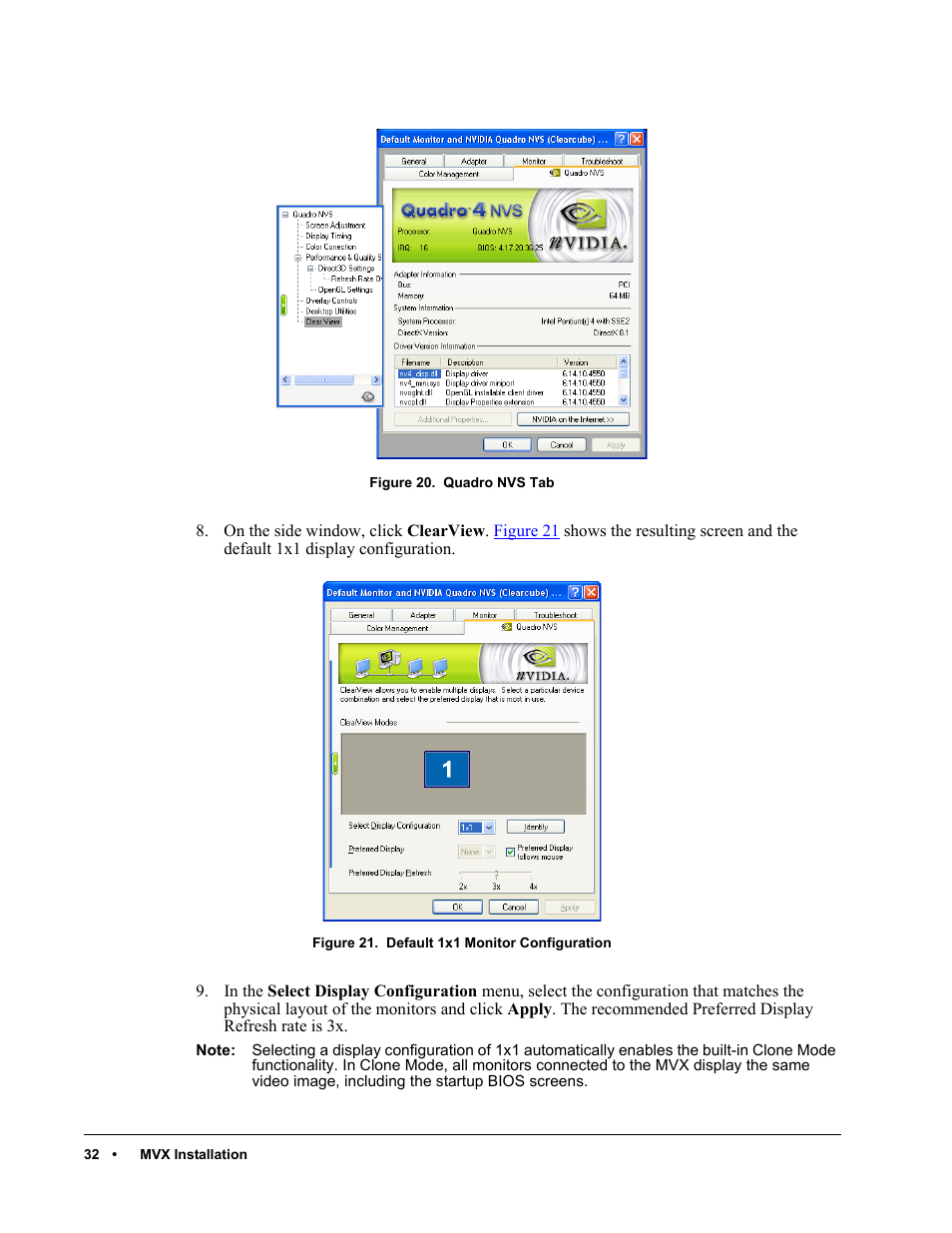 Tab. see, Figure 20 | ClearCube C/Port & MVX User Manual | Page 42 / 60