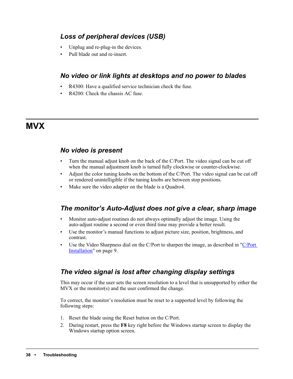 ClearCube C/Port & MVX User Manual | Page 48 / 60