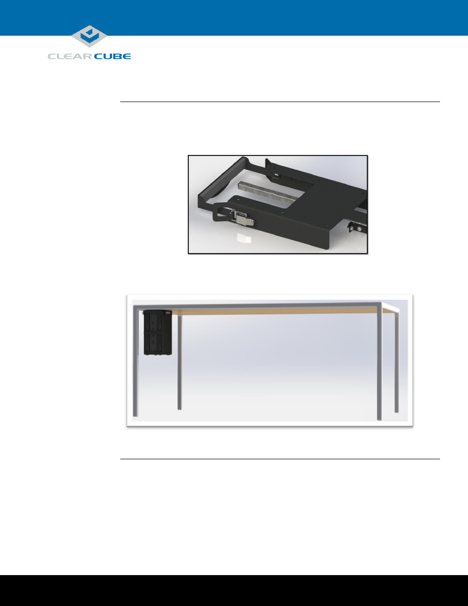 About the clientcube 2 mounting bracket | ClearCube ClientCube 2 Mounting Bracket User Manual | Page 2 / 6