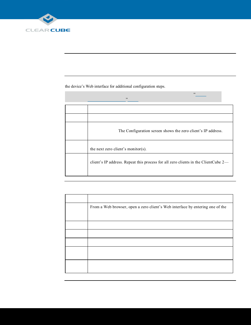 Configuring zero clients for vm connections | ClearCube ClientCube 2 with KVM / KM User Manual | Page 11 / 14