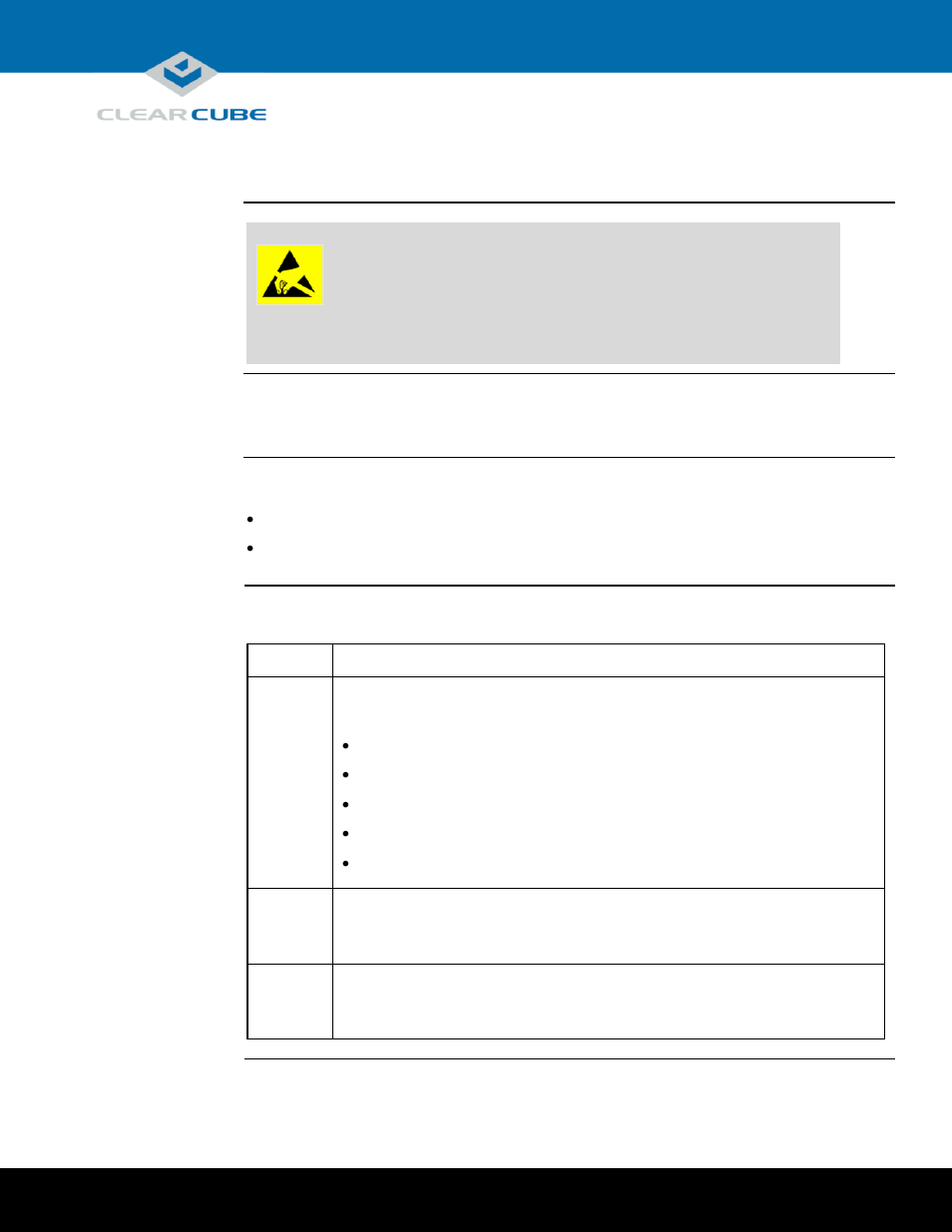Before you begin | ClearCube ClientCube 2 with KVM / KM User Manual | Page 5 / 14