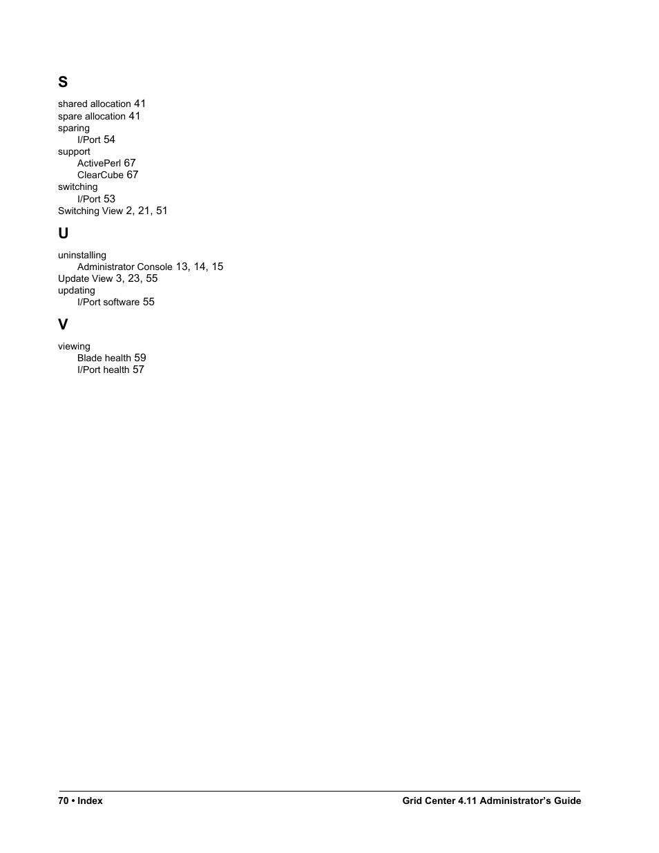 ClearCube Grid Center Admin Guide 4.11 User Manual | Page 76 / 78