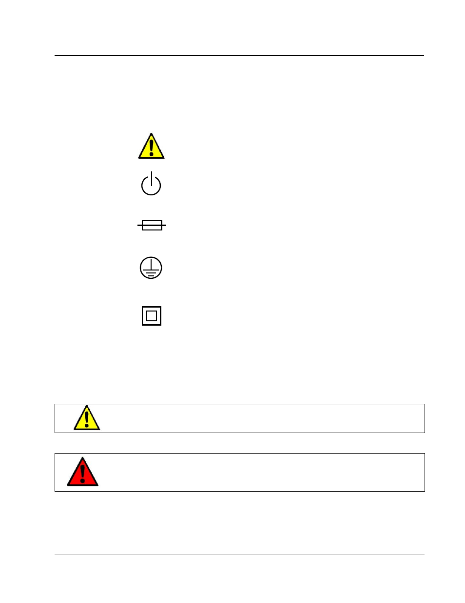 Symbols | ClearCube I/Port Users Guide User Manual | Page 7 / 52