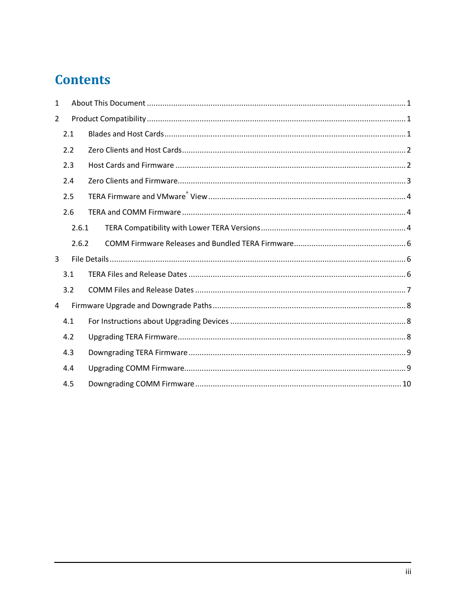 ClearCube PCoIP Device and Firmware Compatibility Guide User Manual | Page 3 / 14