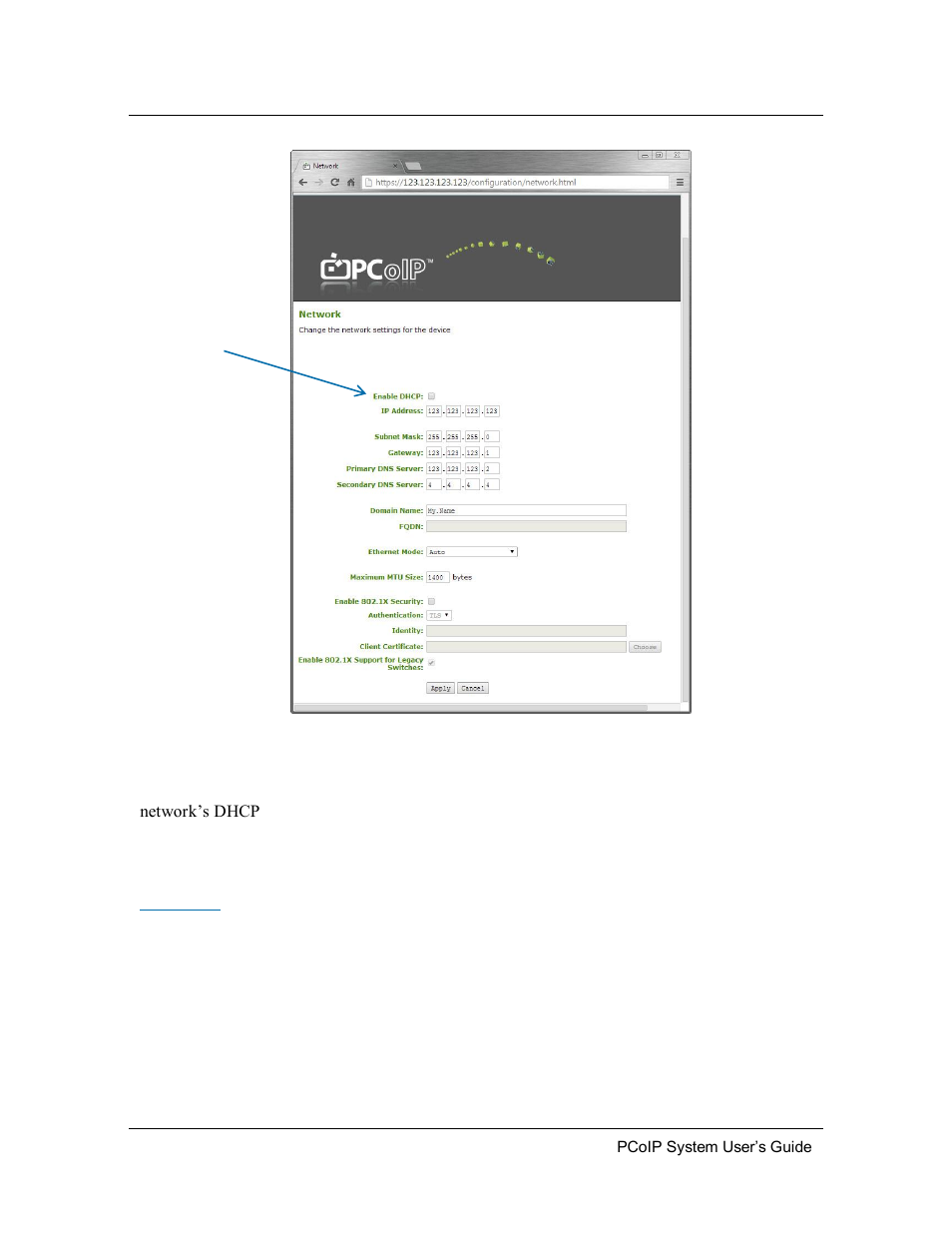 2 reserved ip addresses using dhcp, Reserved ip addresses using dhcp | ClearCube PCoIP System User's Guide User Manual | Page 23 / 126