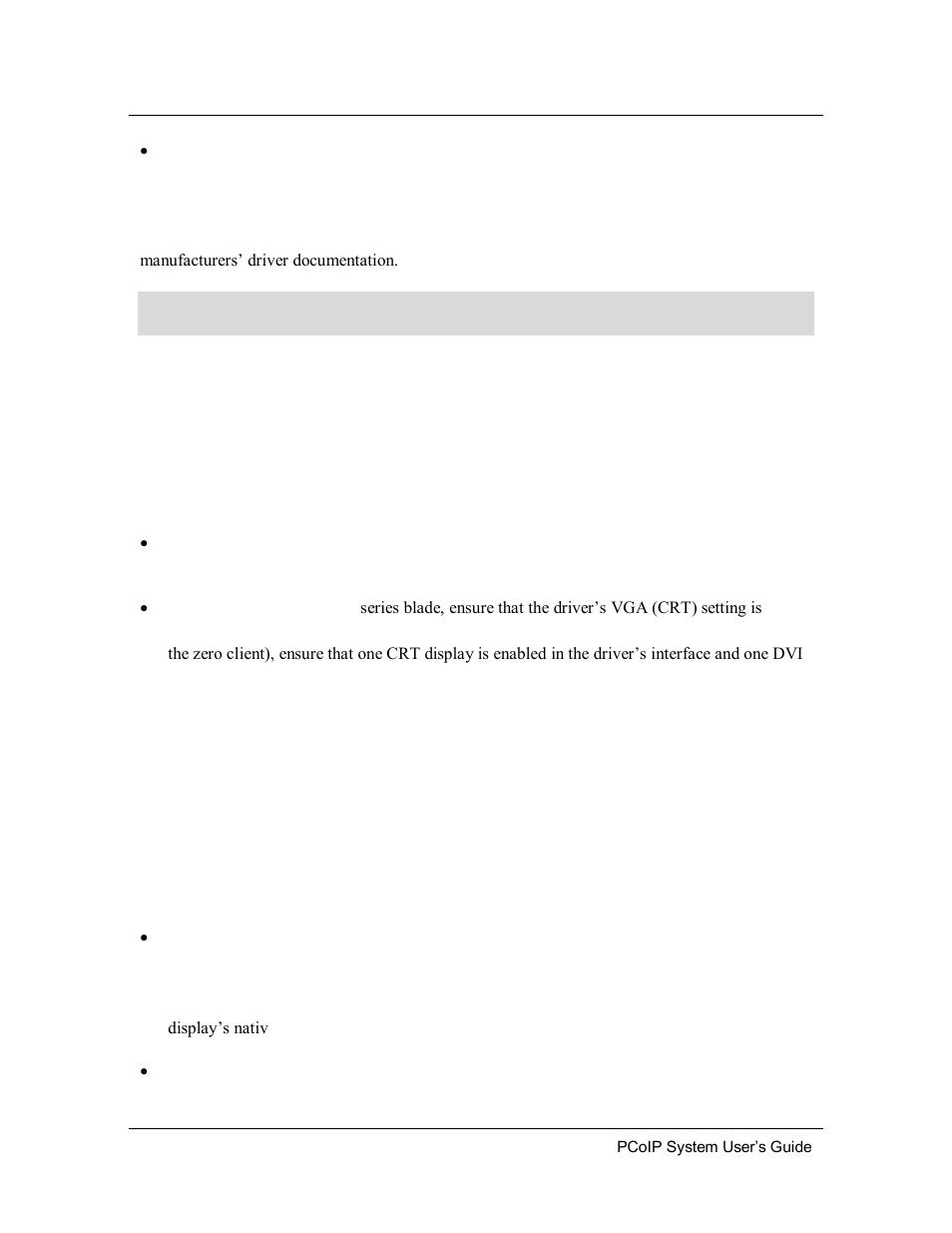 2 additional video configuration steps, Additional video configuration steps | ClearCube PCoIP System User's Guide User Manual | Page 93 / 126