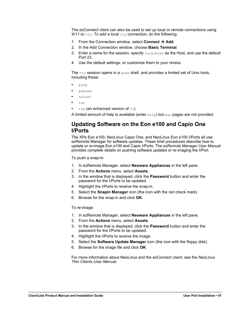 ClearCube R Series Pentium 4 User Manual | Page 101 / 142