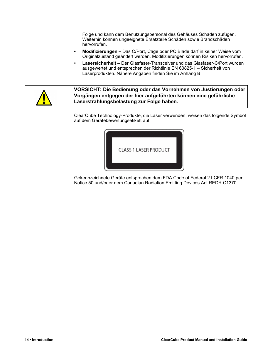 ClearCube R Series Pentium 4 User Manual | Page 24 / 142