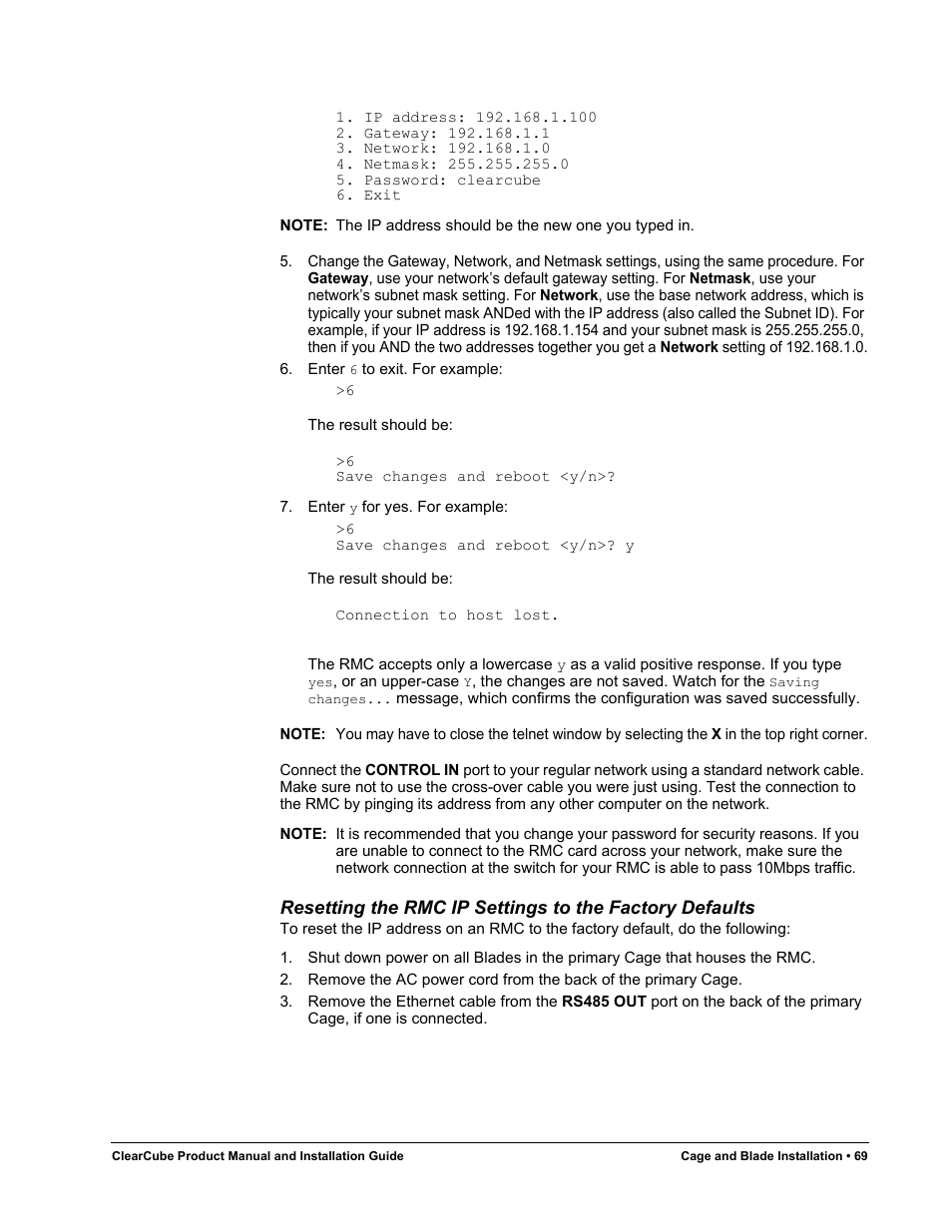 ClearCube R Series Pentium 4 User Manual | Page 79 / 142