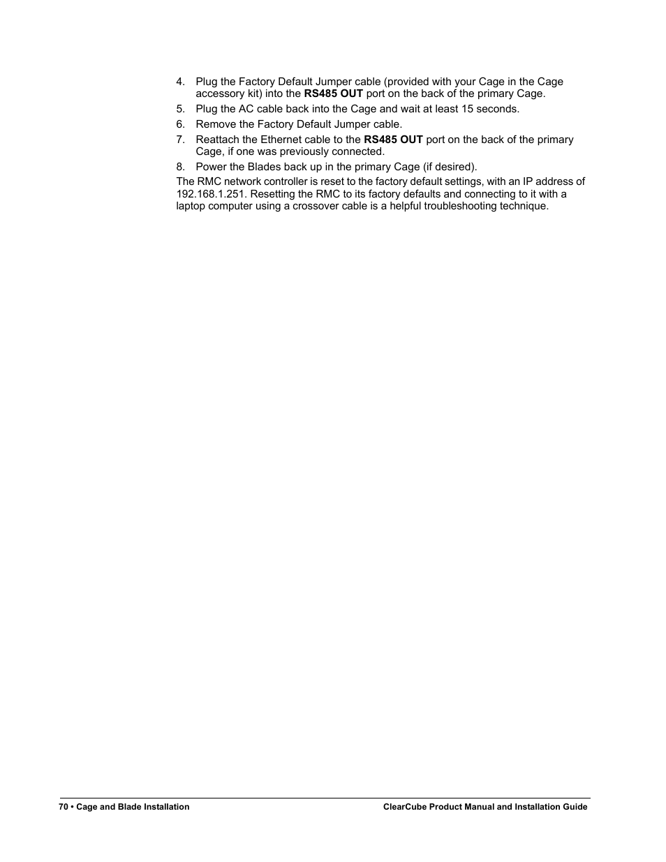 ClearCube R Series Pentium 4 User Manual | Page 80 / 142