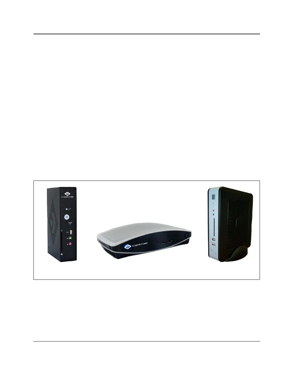 Zero clients and thin clients | ClearCube R-Series Data Center Products User Manual | Page 33 / 154
