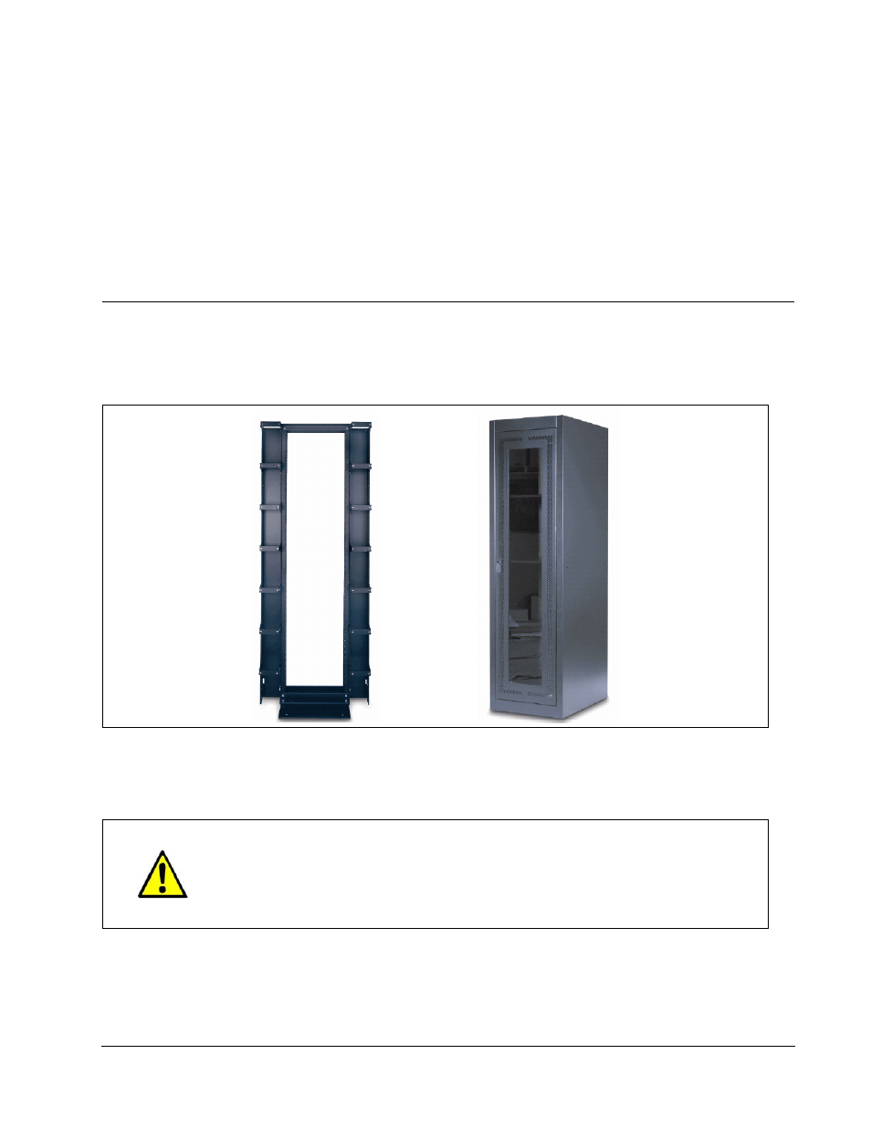 Chapter 2. network planning and site preparation, Rack and cabinet requirements | ClearCube R-Series Data Center Products User Manual | Page 35 / 154