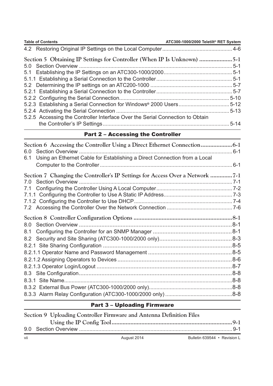 CommScope ATC300-2000 User Manual | Page 10 / 214