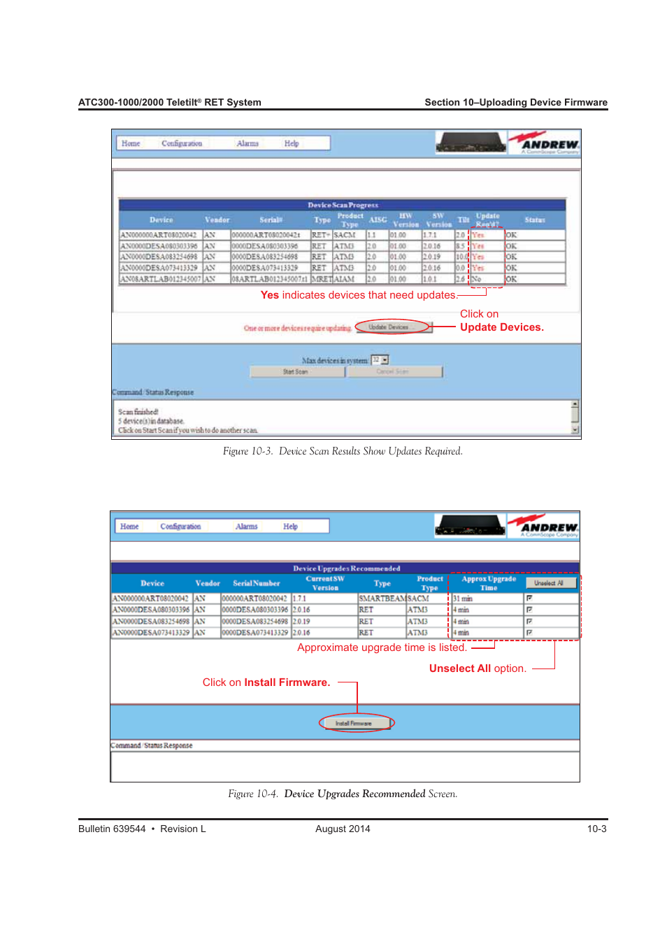 CommScope ATC300-2000 User Manual | Page 104 / 214