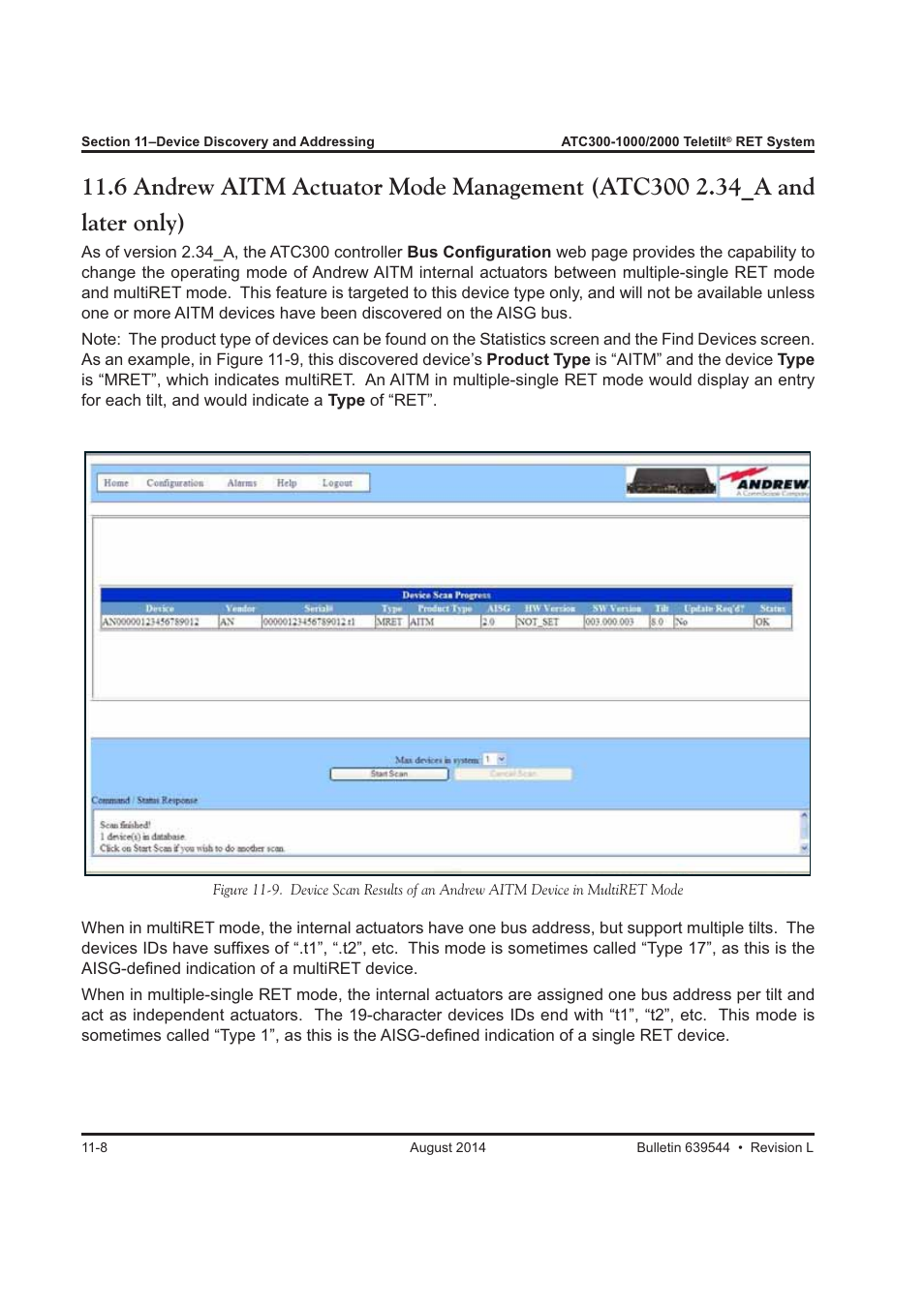 CommScope ATC300-2000 User Manual | Page 120 / 214