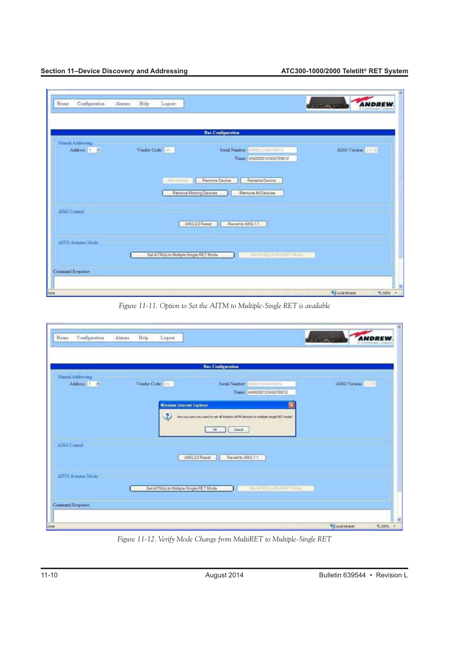 CommScope ATC300-2000 User Manual | Page 122 / 214