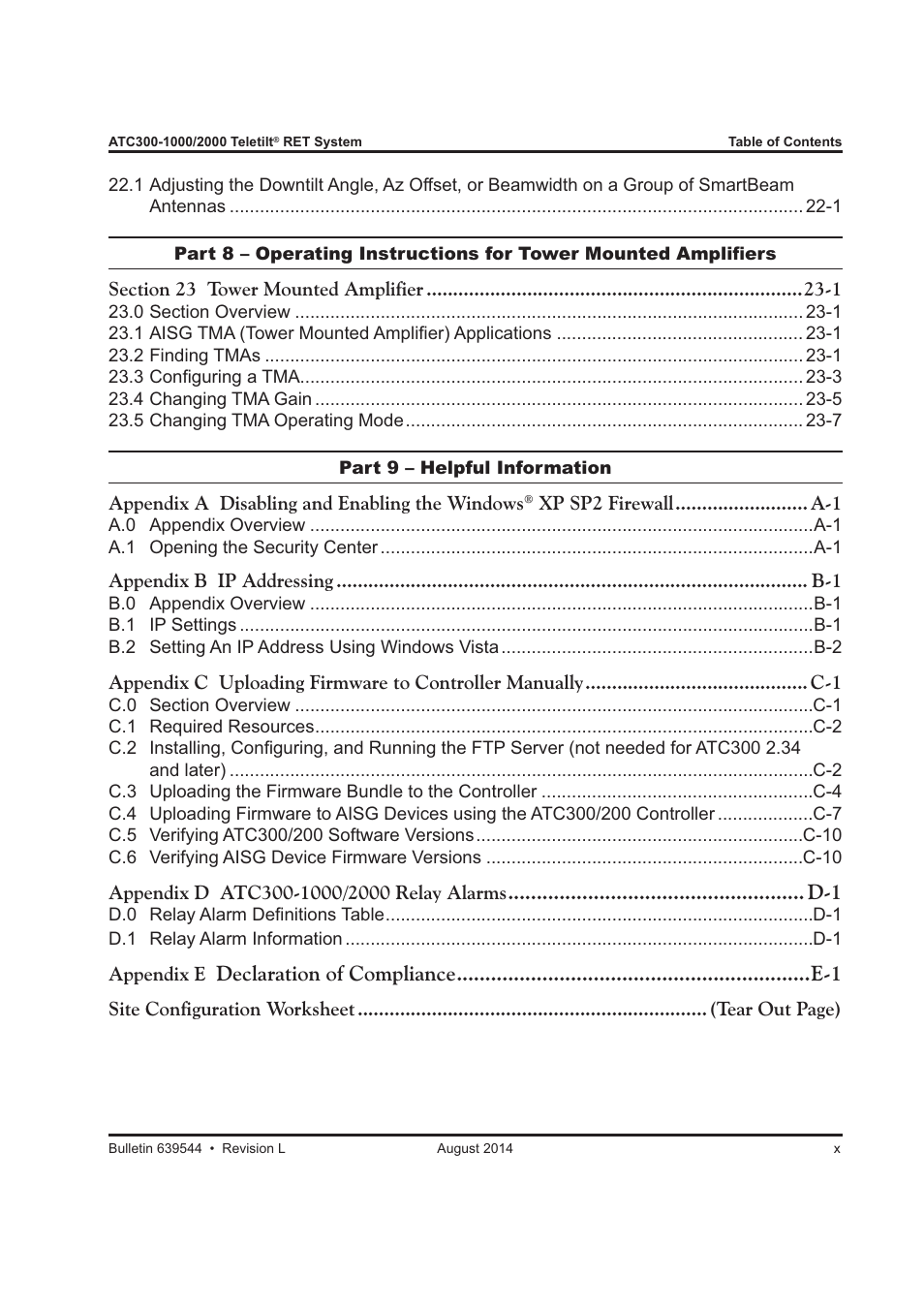 CommScope ATC300-2000 User Manual | Page 13 / 214