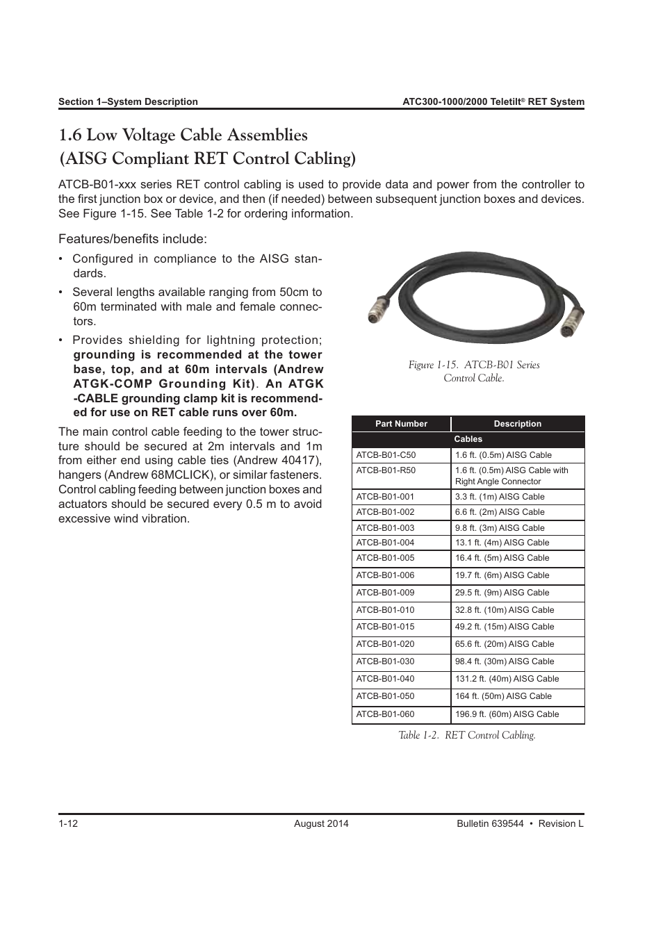 Features/beneﬁts include | CommScope ATC300-2000 User Manual | Page 28 / 214